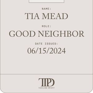 Meet your Posher, Tia